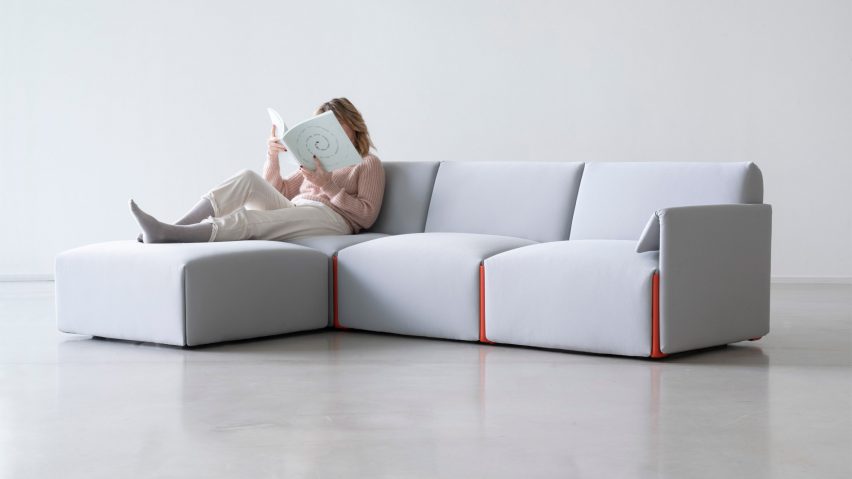 Modular sofa by Stefan Diez for Magis