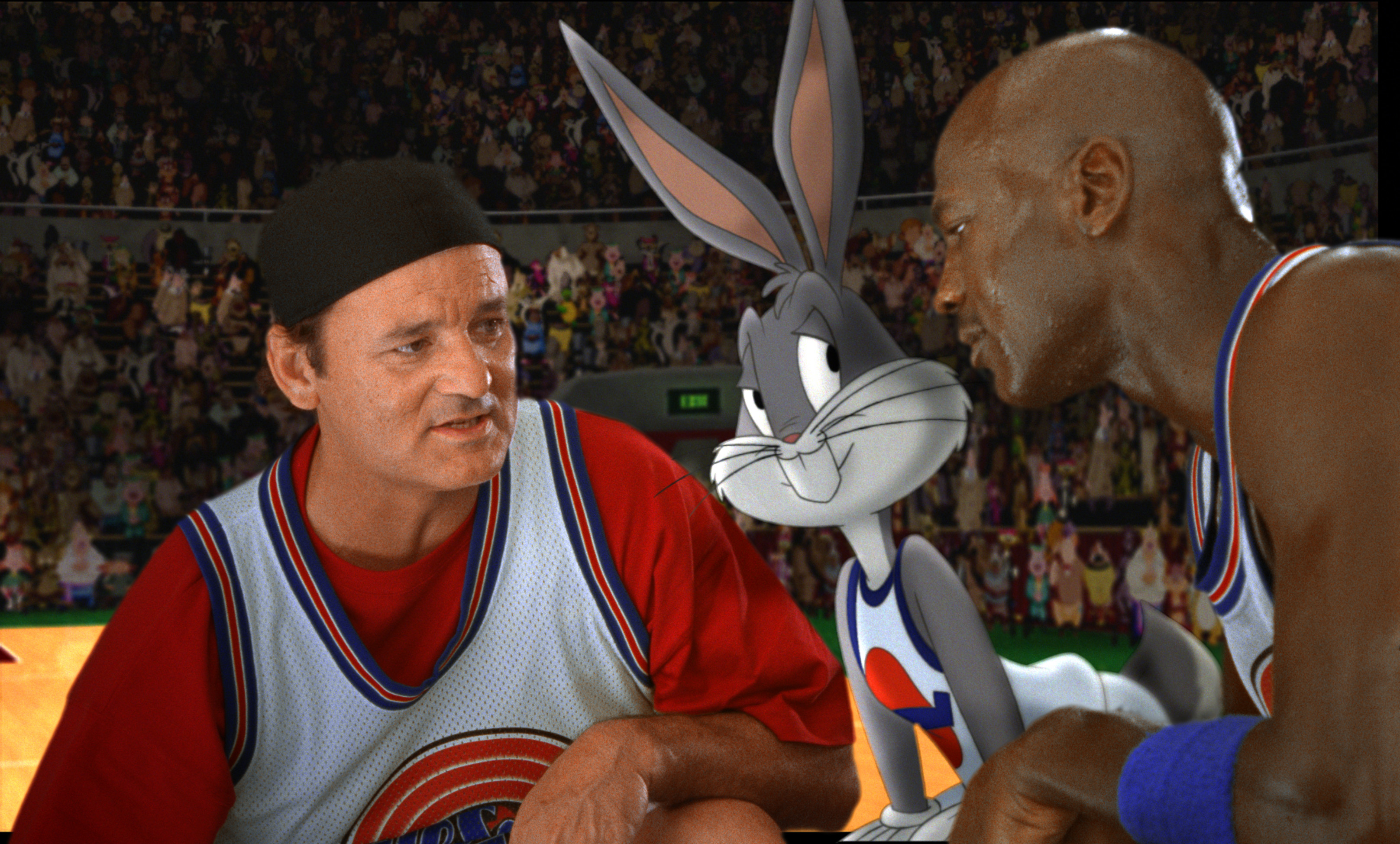 Bill Murray, Bugs Bunny and MIchael Jordan