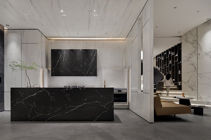 willow design fashions neolith's shenzhen showroom from sintered stone