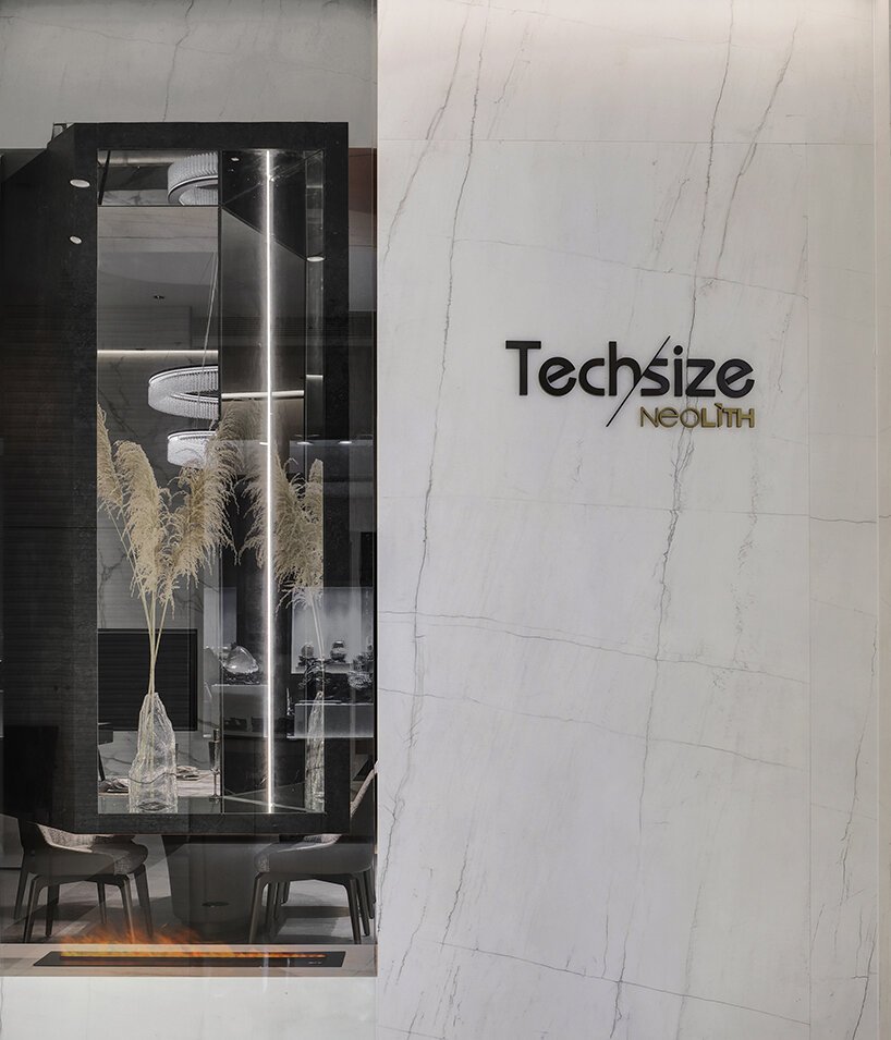 willow design fashions neolith's shenzhen showroom from sintered stone