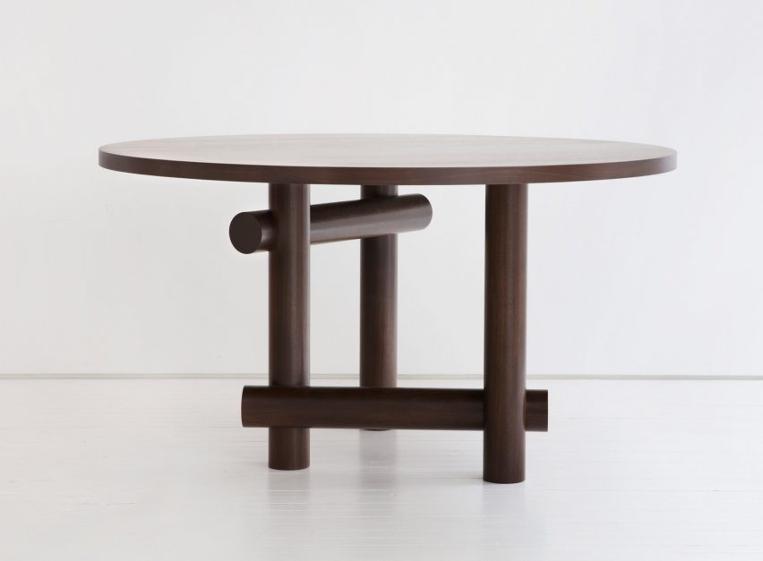 Kenny dining table, 2018, by Egg Collective