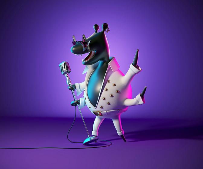 How to create a 3D brand mascot