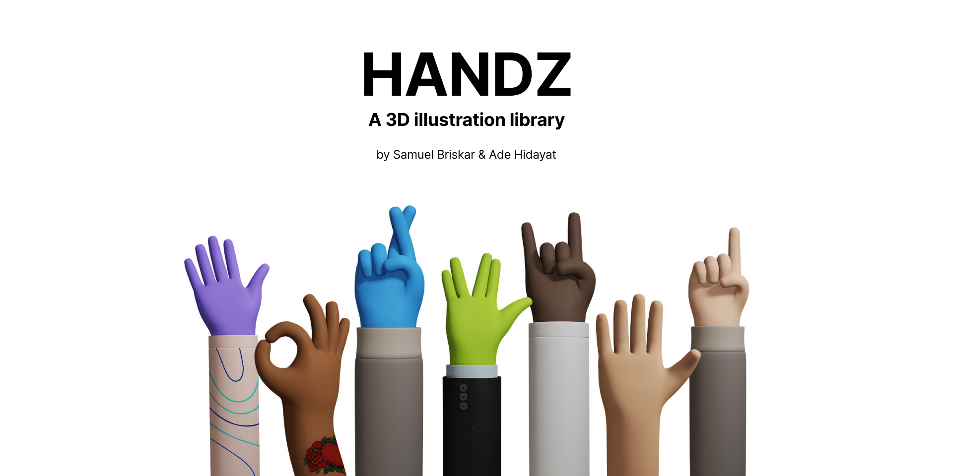 The HANDZ 3D Figma plugin