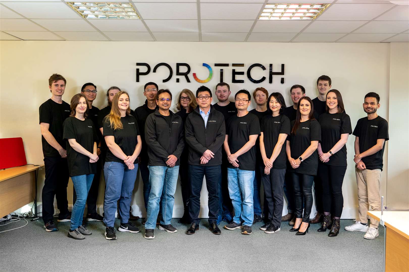 The Porotech team
