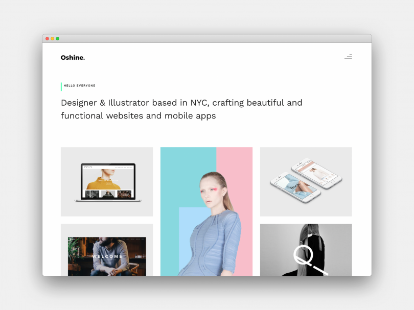 Oshine by Brand Exponents for WordPress