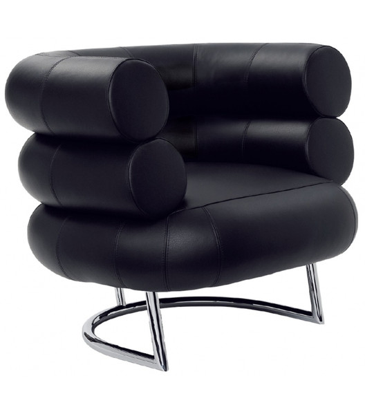 The name of Eileen Gray's one of a kind Bibendum chair from 1926 derives from the mascot of the Michelin tyre company: Monsieur Bibendum © ClassiCon